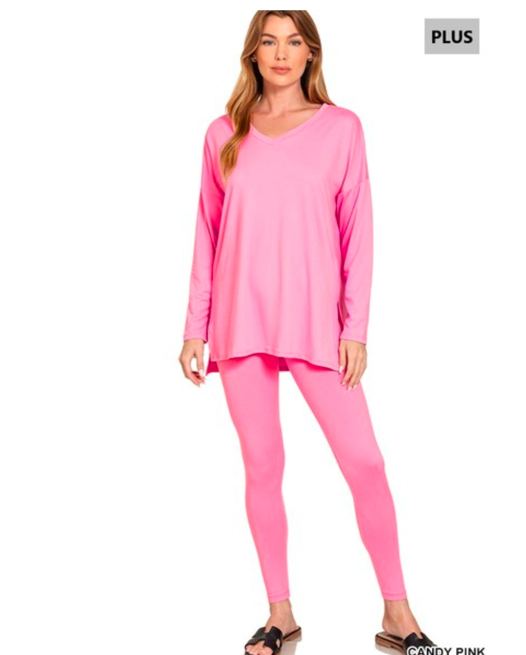 Brushed Microfiber Vneck Set(PREORDER)