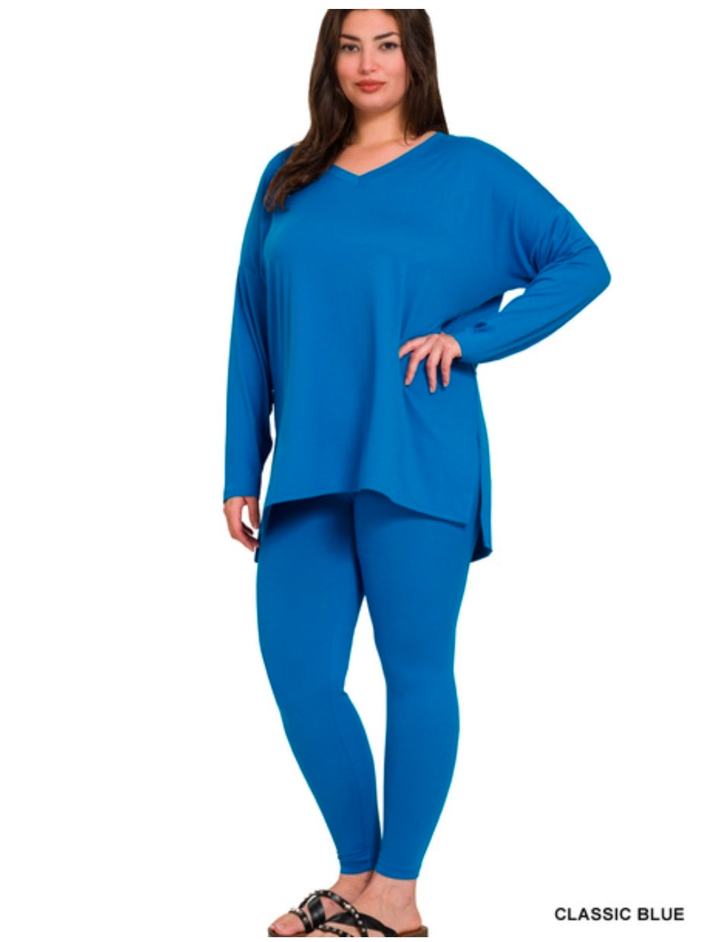 Brushed Microfiber Vneck Set(PREORDER)