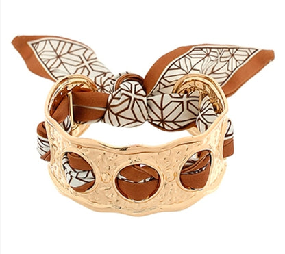 Scarf Cuff Bracelet