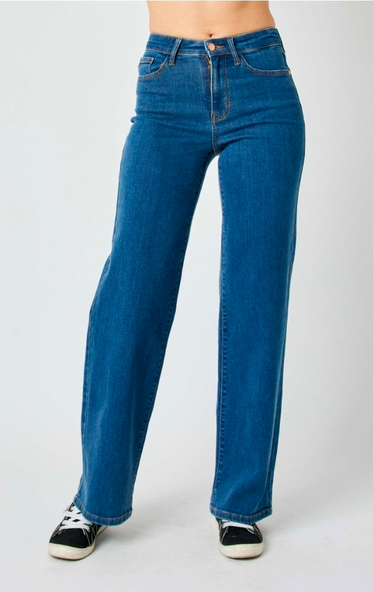 High Waisted Vintage Wide JUDY BLUES