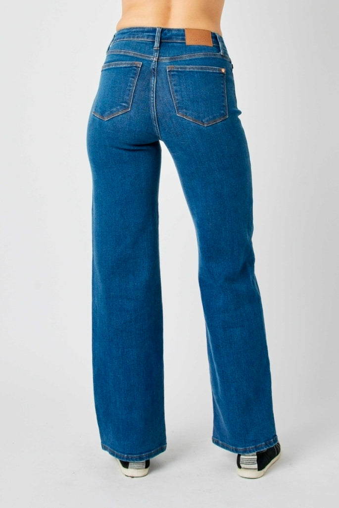 High Waisted Vintage Wide JUDY BLUES