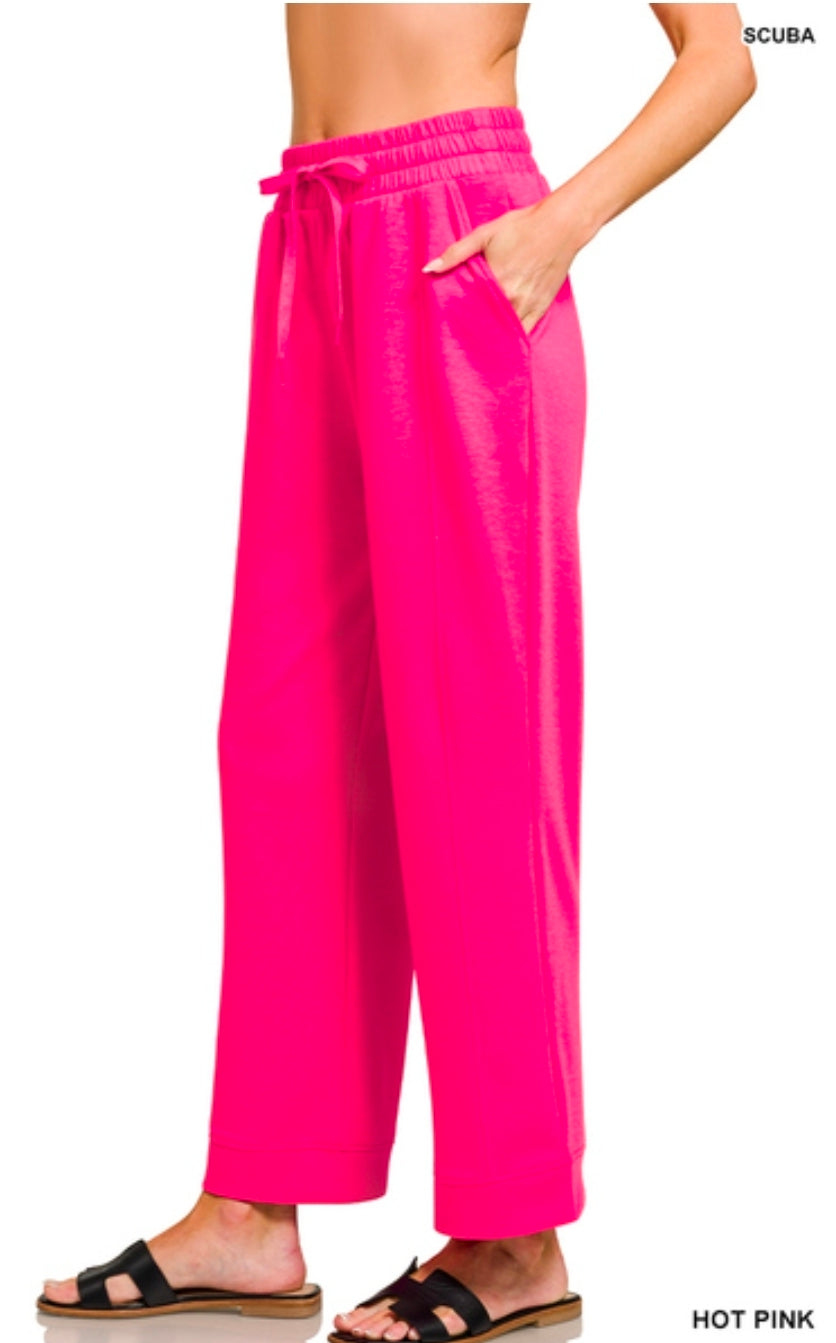 Scuba Drawstring Pants