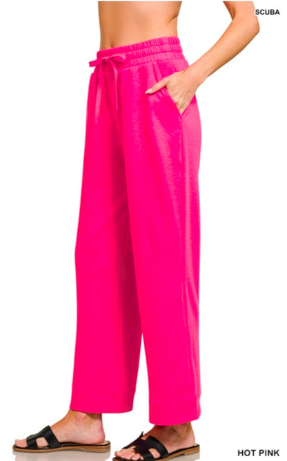 Scuba Drawstring Pants