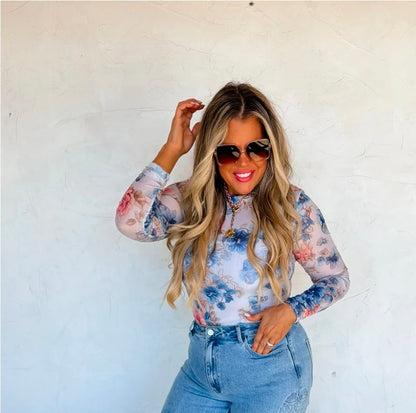 Spring Mesh Dress It Up Tops