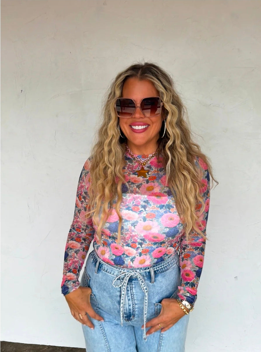 Spring Mesh Dress It Up Tops