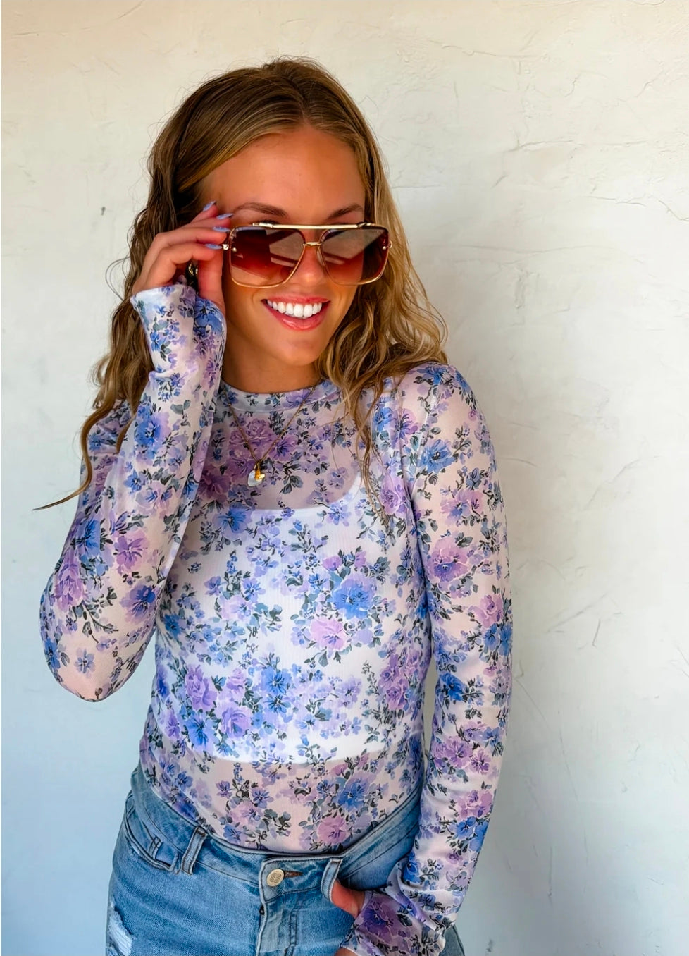 Spring Mesh Dress It Up Tops