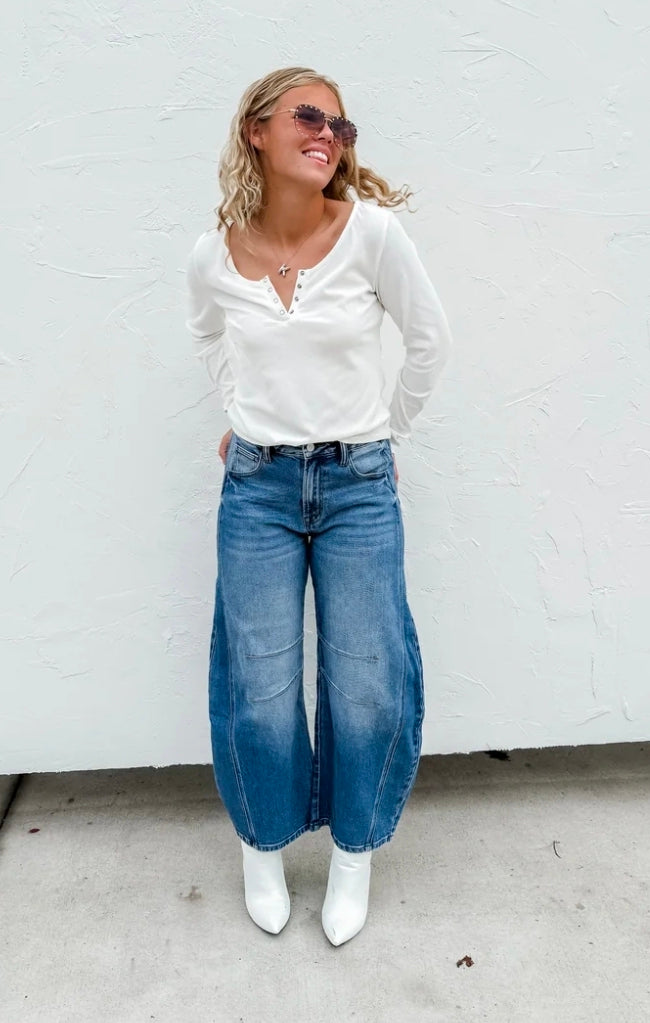 Bex Barrel Jeans