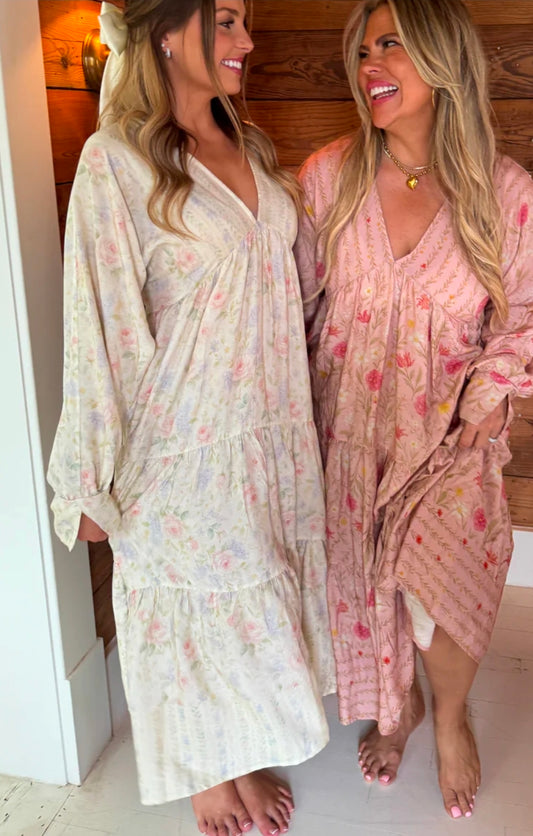 SPRING FLORAL KORA DRESS
