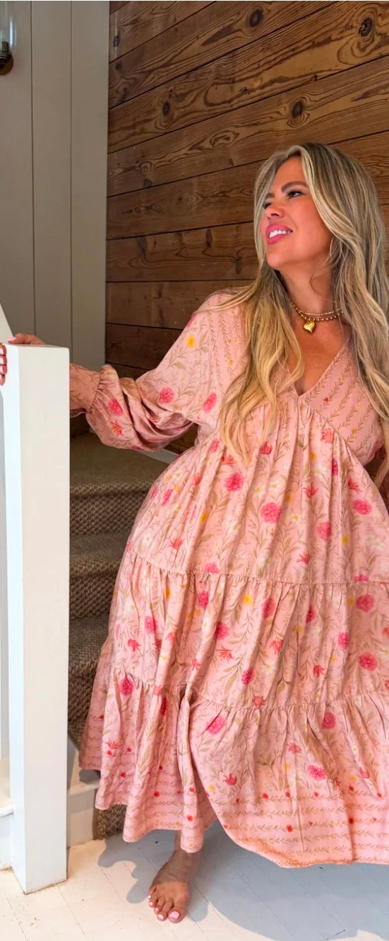 SPRING FLORAL KORA DRESS
