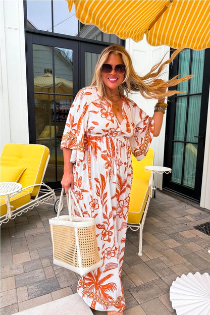 IN THE JUNGLE KAFTAN DRESS(PREORDER)ETA-Early May