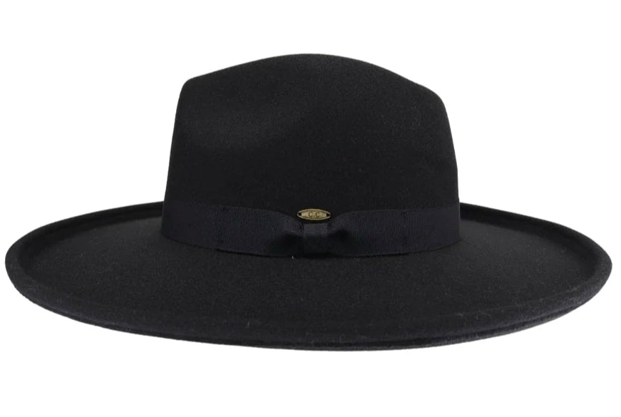 Rolled Edge Brim C.C Vegan Felt Hat