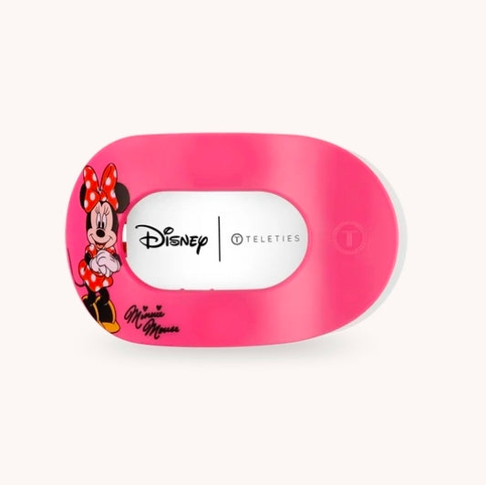 Minnie Mouse Flat Round Teletie Hair Clip