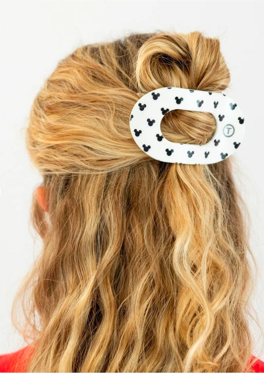 The Iconic Mickey Mouse Teletie Flat Round Hair Clip