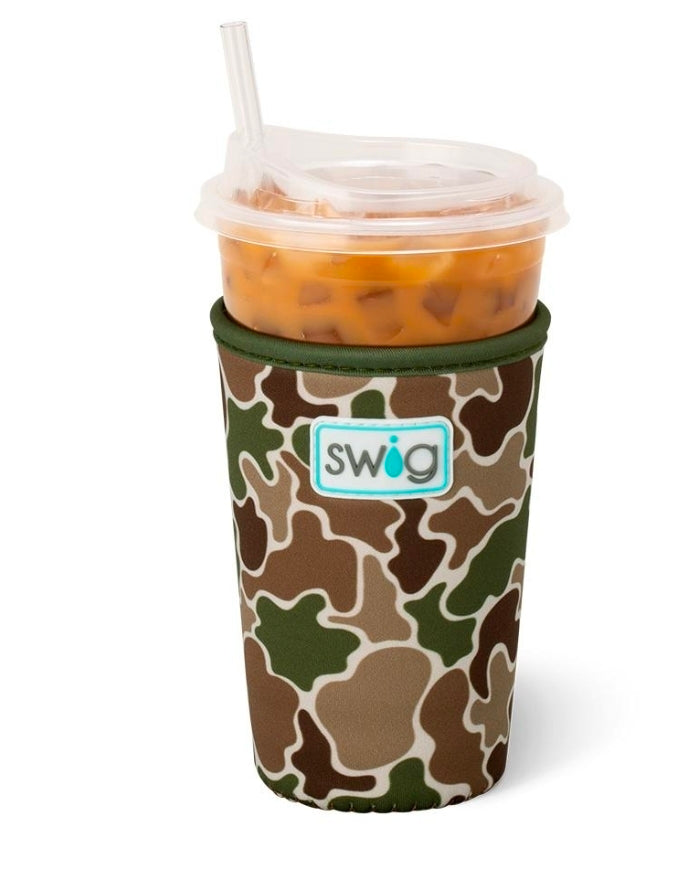 SWIG Hunting Camo Iced Cup Coolie
