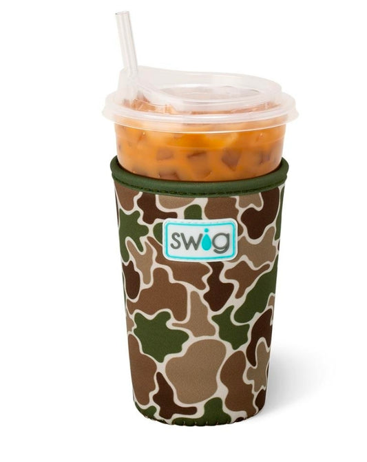 SWIG Hunting Camo Iced Cup Coolie