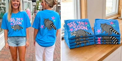 See ya soon, Racoon Tee (PREORDER)