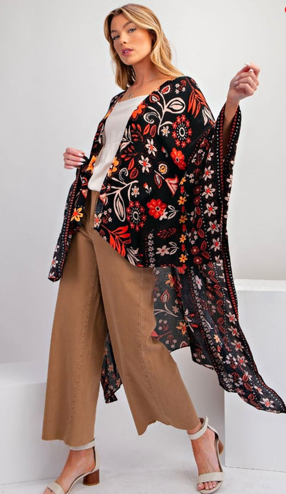 All I Need Flowy Kimono