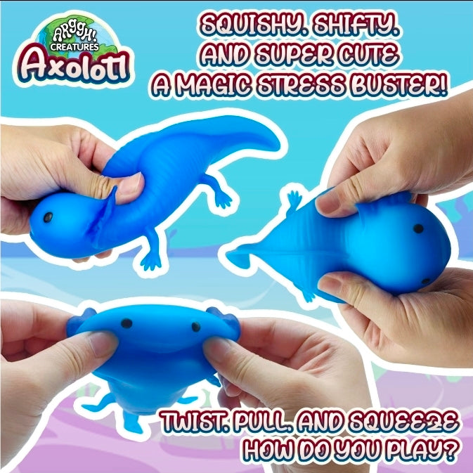 Squishy Blue Axolotl(Preorder)