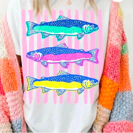 Rainbow Trout Tee(preorder)