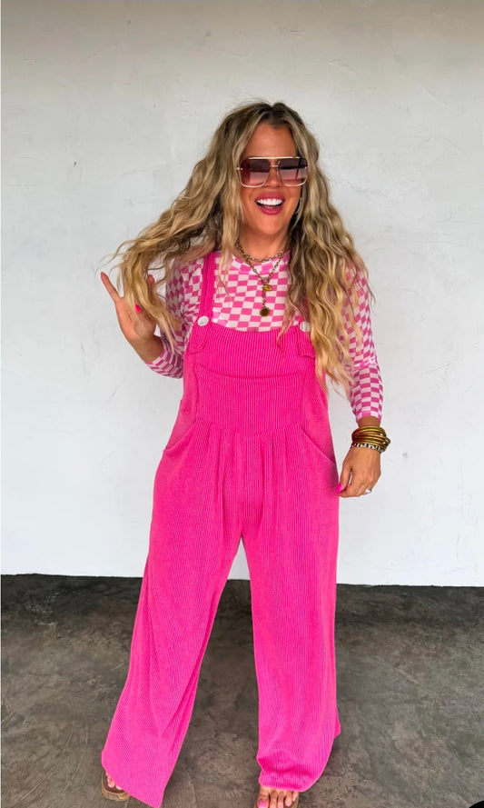 Spring Solid Karli Boho Overalls(PREORDER) ETA-EARLY/MID MAY