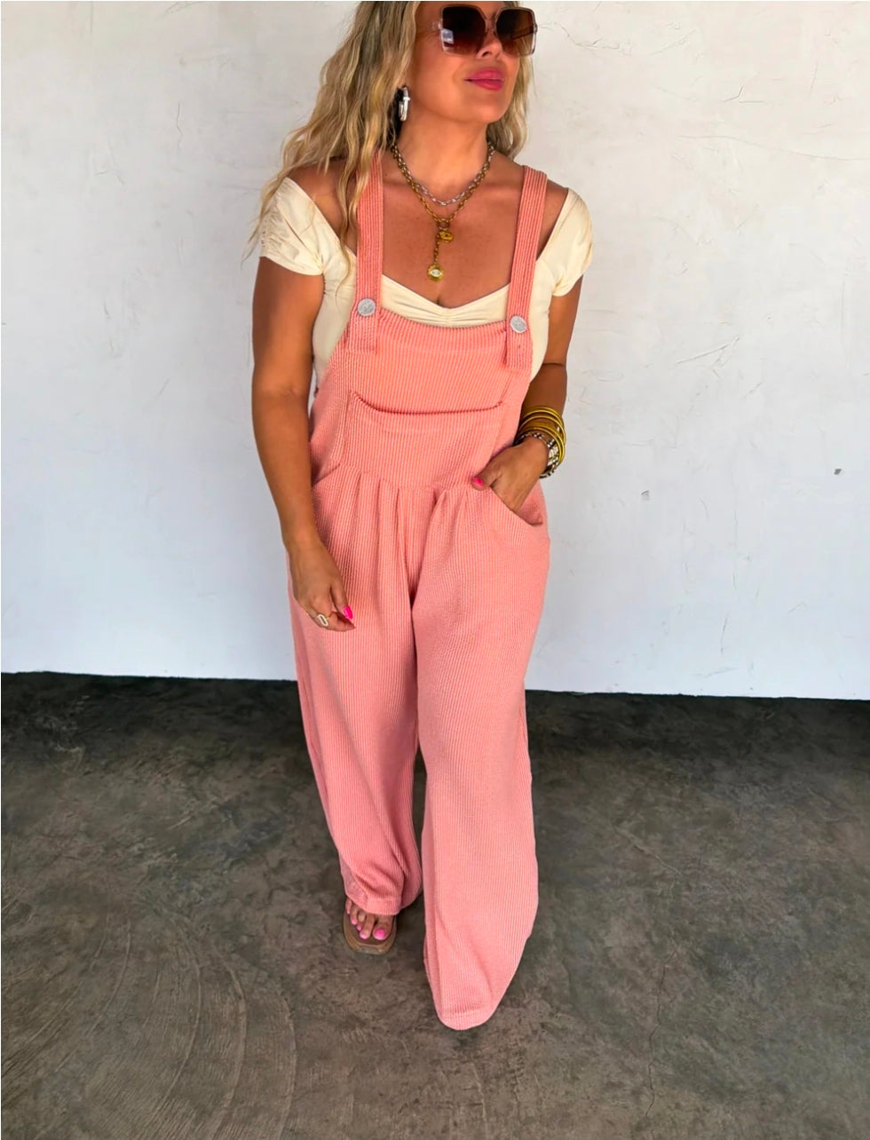 Spring Solid Karli Boho Overalls(PREORDER) ETA-EARLY/MID MAY