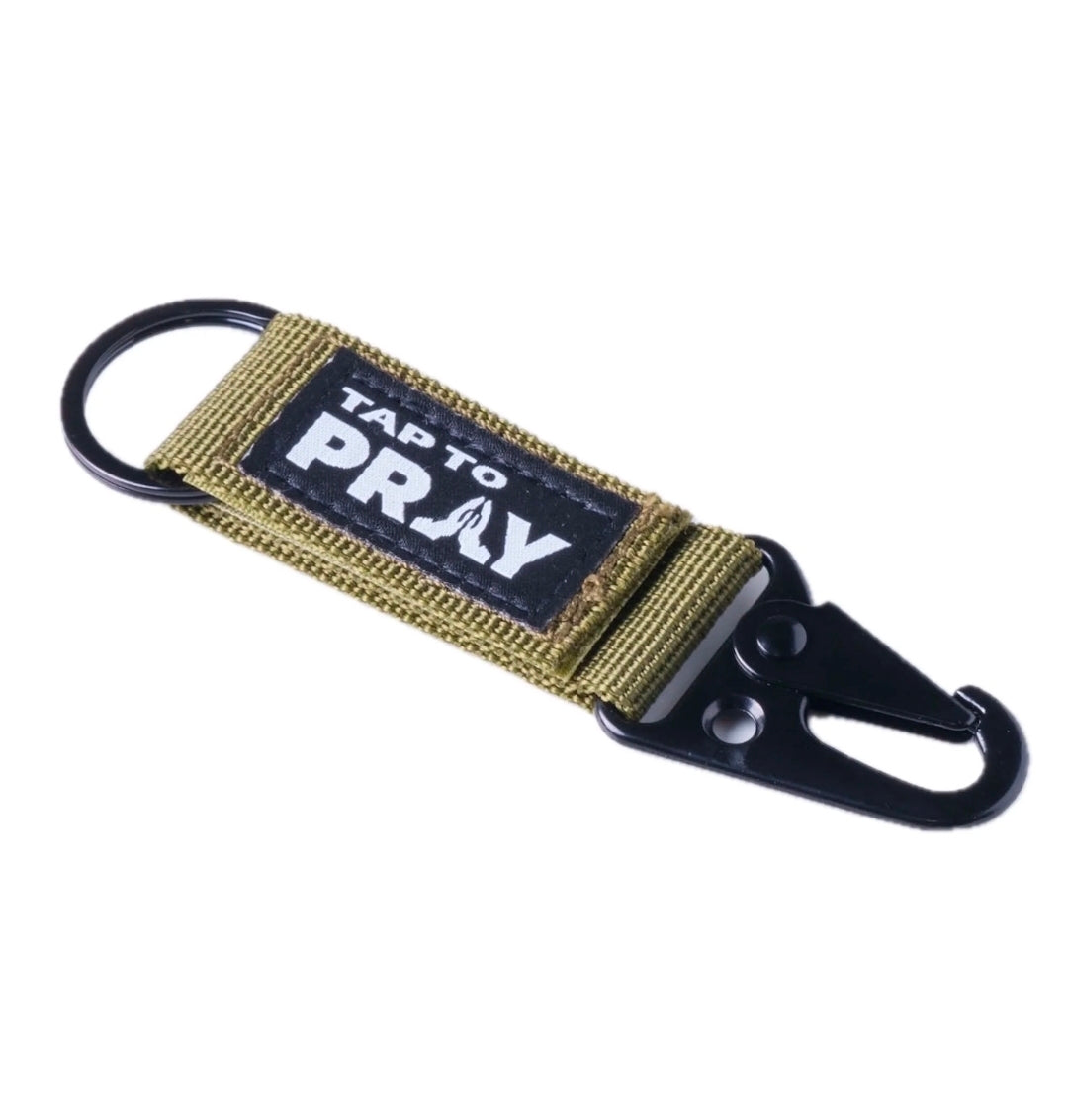 Tap To Pray® Tactical Carabiner Keychain