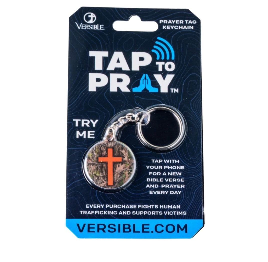 Tap To Pray® Acrylic Keychain