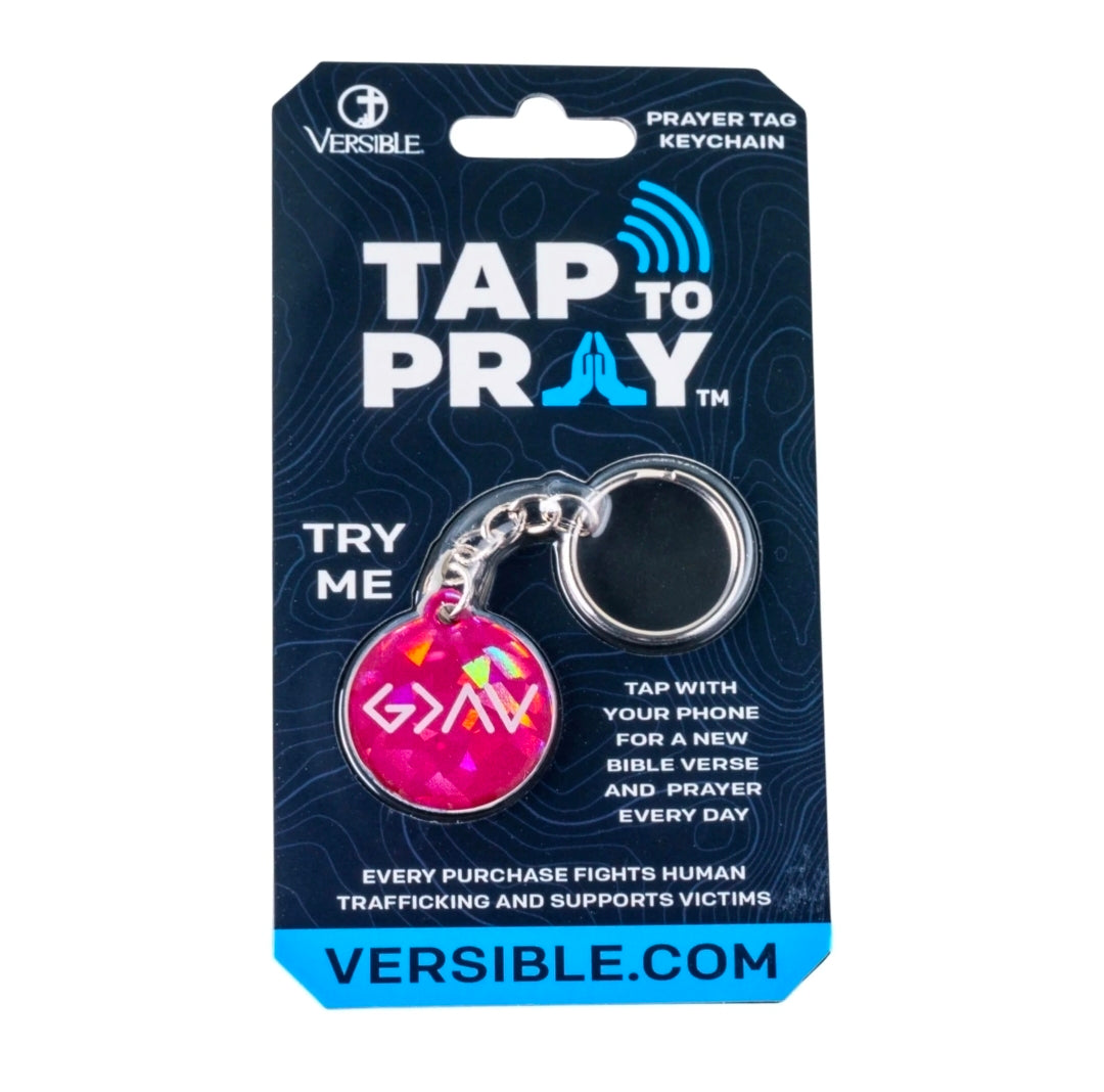 Tap To Pray® Acrylic Keychain