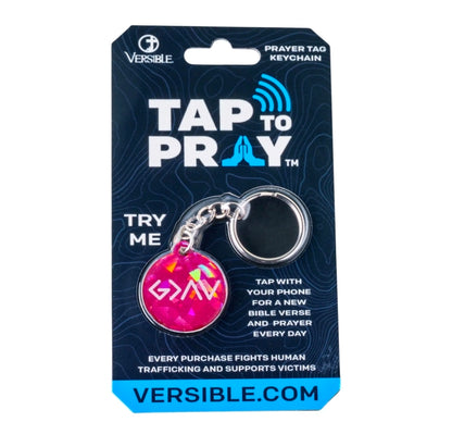 Tap To Pray® Acrylic Keychain