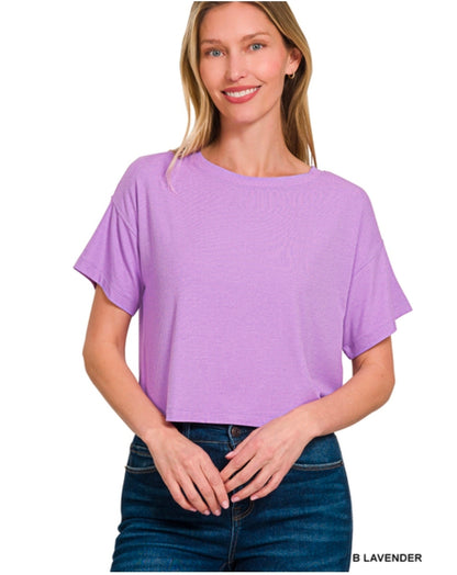 Ribbed Crop Top