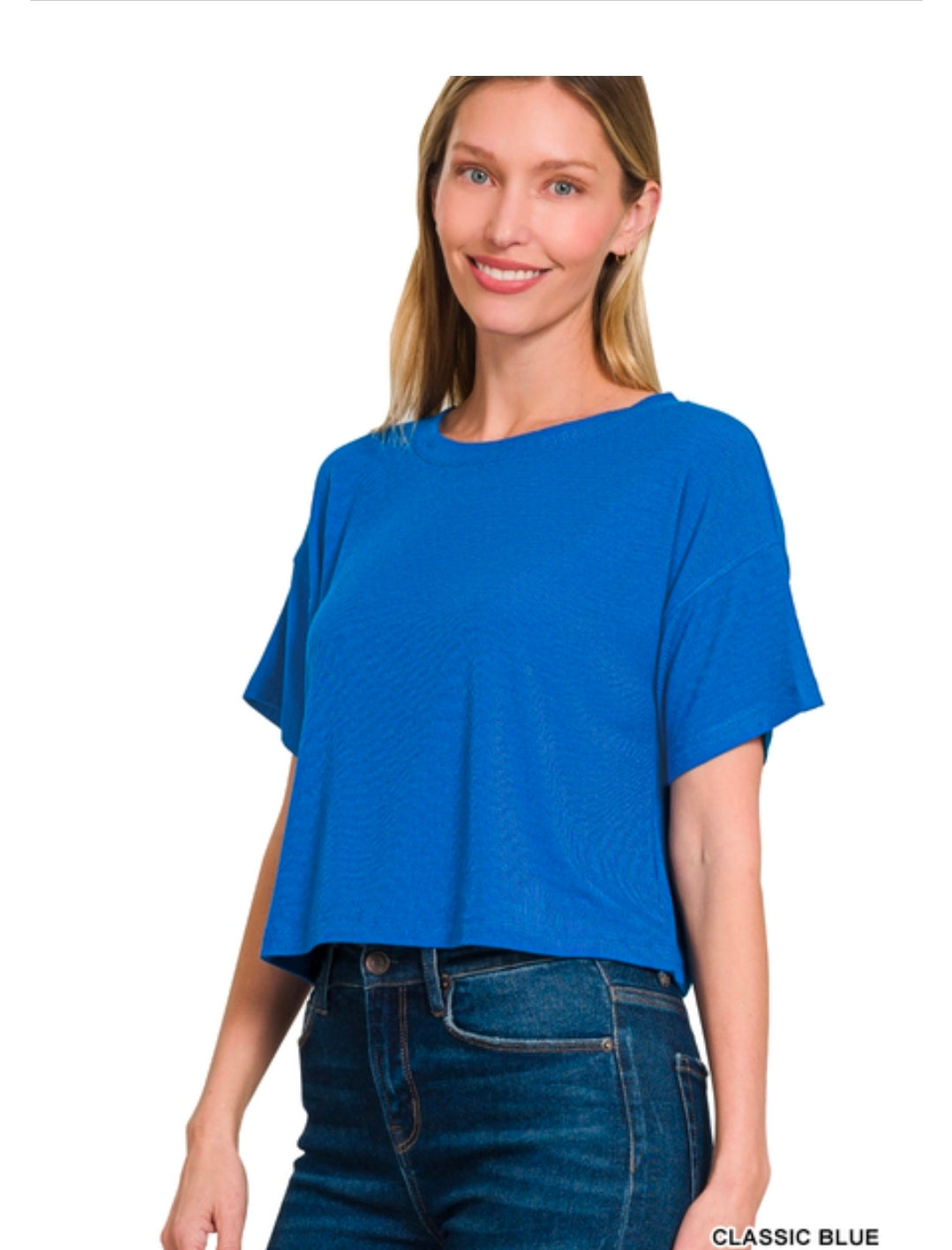 Ribbed Crop Top