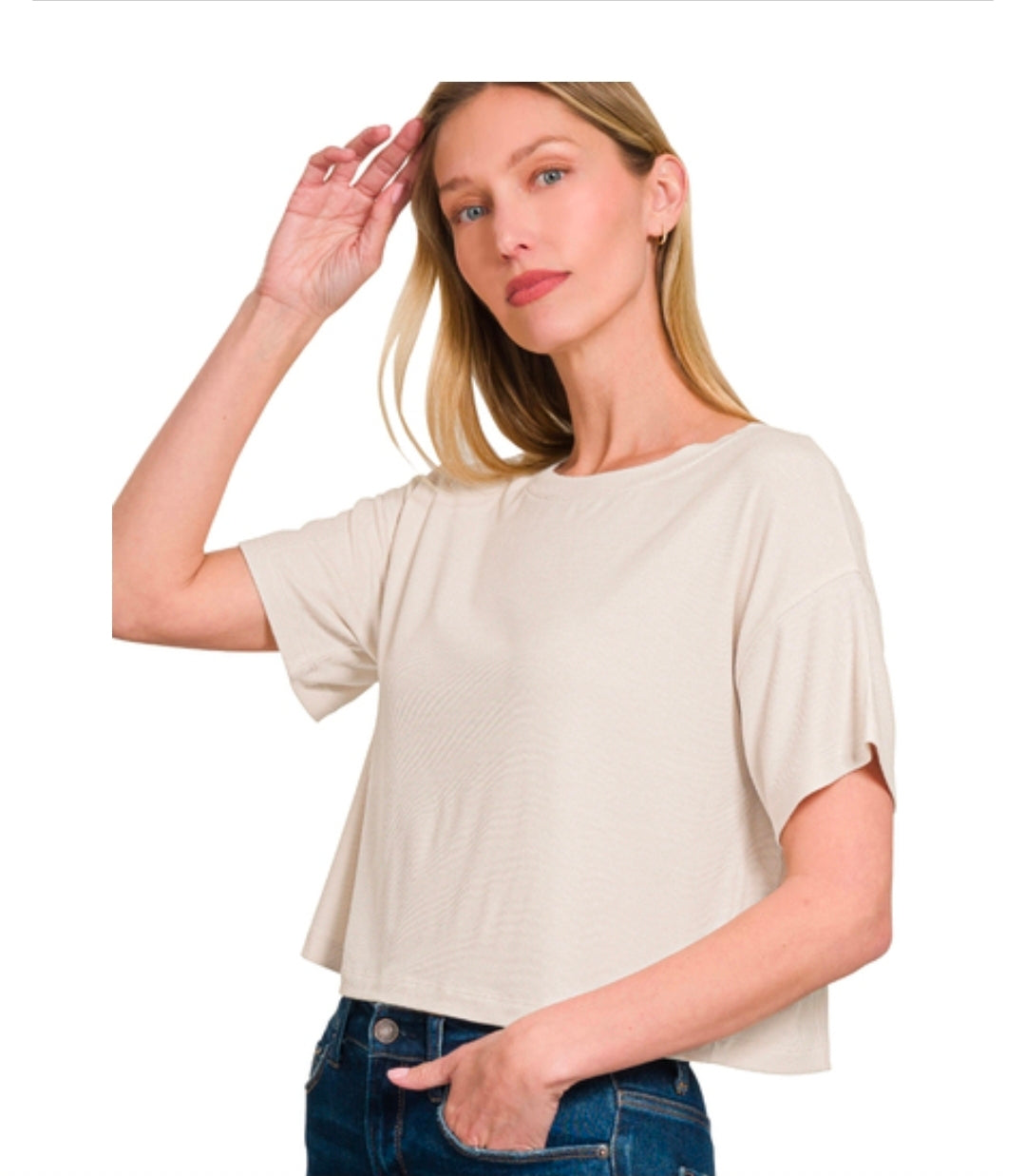 Ribbed Crop Top