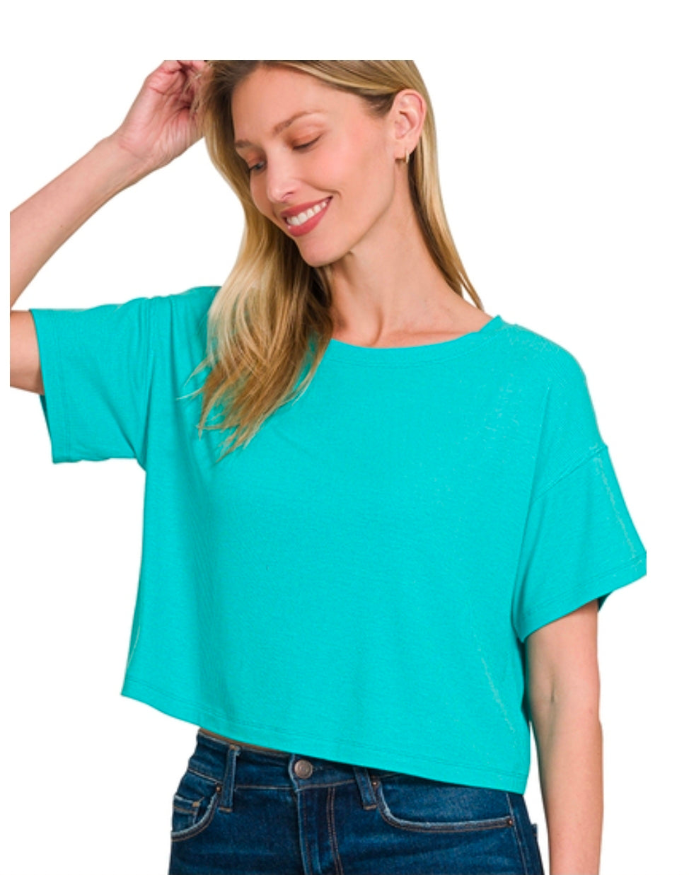 Ribbed Crop Top