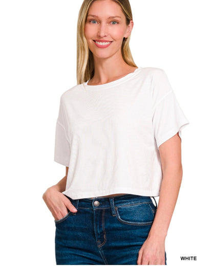 Ribbed Crop Top