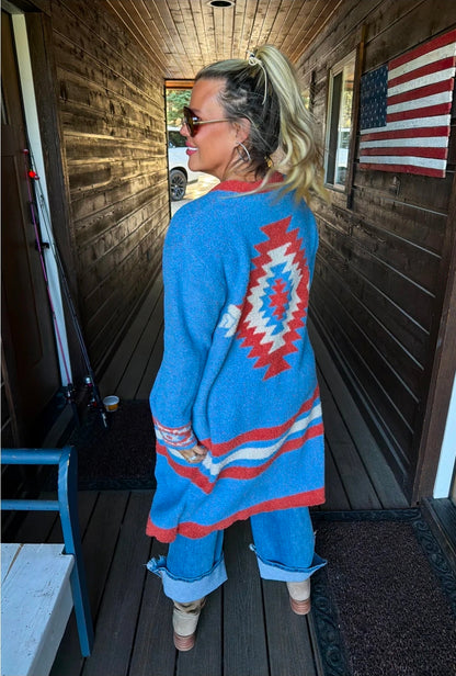 Aztec Cloud Cardigan(PREORDER) ETA-MID/LATE SEPTEMBER
