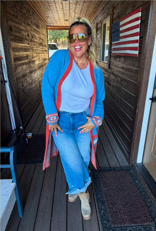 Aztec Cloud Cardigan(PREORDER) ETA-MID/LATE SEPTEMBER