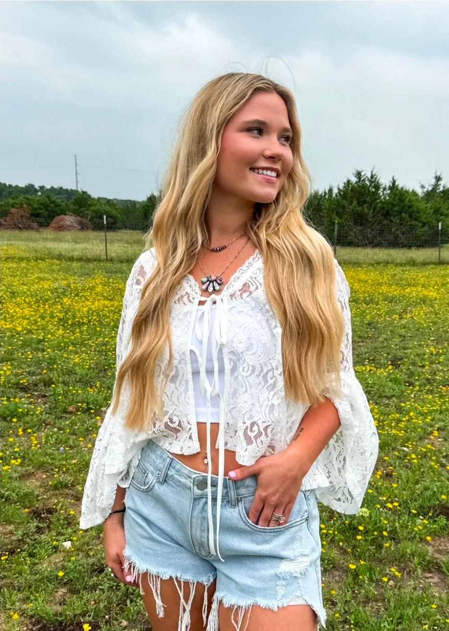 Sweet Magnolia Lace Top