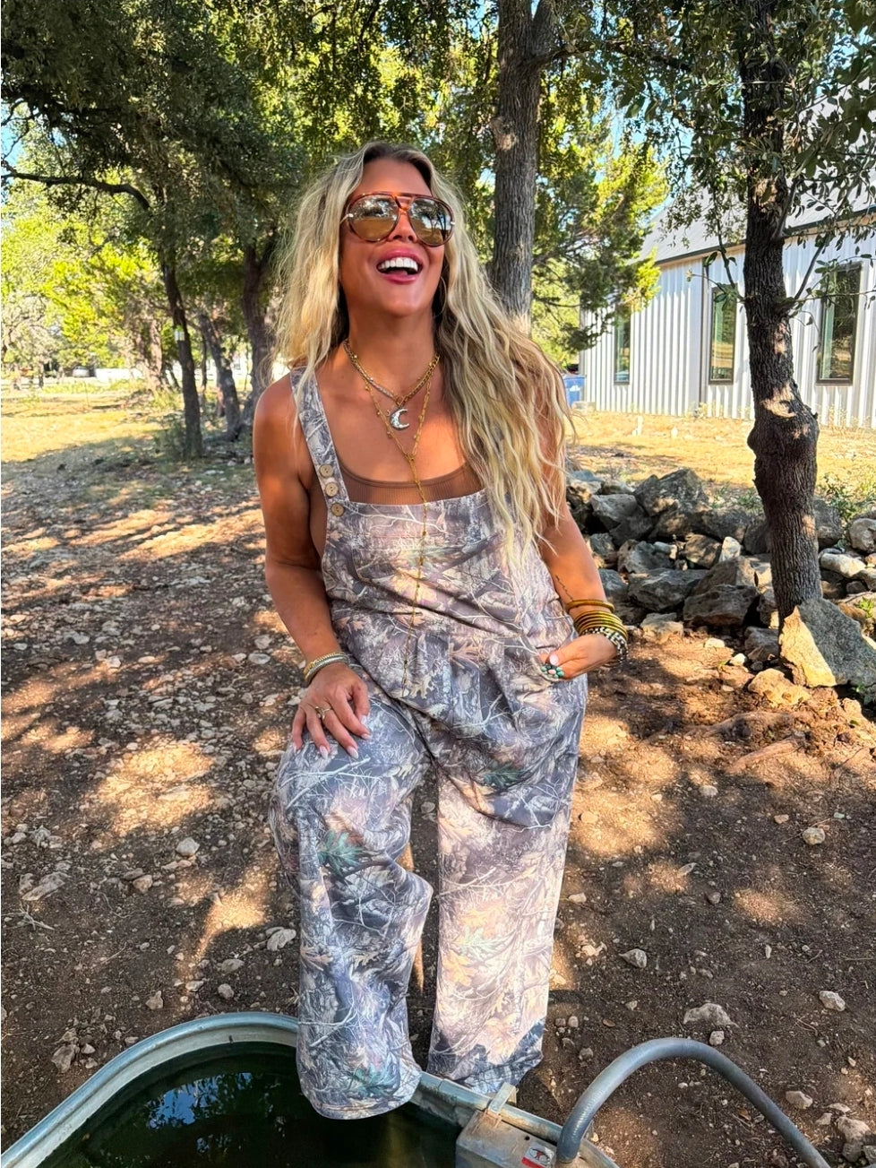 PREORDER-Free Range Camo Overalls