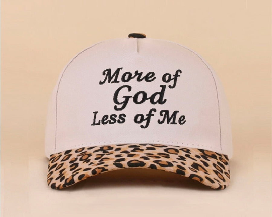 More of God Less of Me Hat (PREORDER)