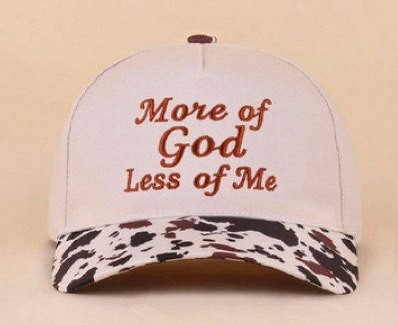More of God Less of Me Hat (PREORDER)