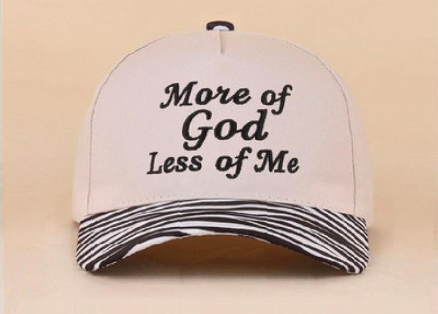 More of God Less of Me Hat (PREORDER)