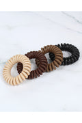 4 pack hair coils ties