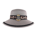 CC.Beanie Leopard O-Ring Print Sun Hat