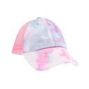 CC.Beanie Kids Tie Dye Criss Cross Ponytail Hat