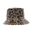 CC.Beanie Leopard Reversible Rain Bucket Hat
