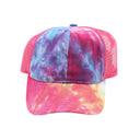 CC.Beanie Tie Dye High Pony Mesh Back Cap