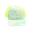 CC.Beanie Tie Dye High Pony Mesh Back Cap