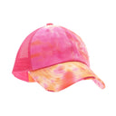 CC.Beanie Kids Tie Dye Criss Cross Ponytail Hat