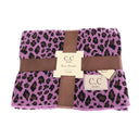 CC.Beanie Leopard Pattern Baby Blanket