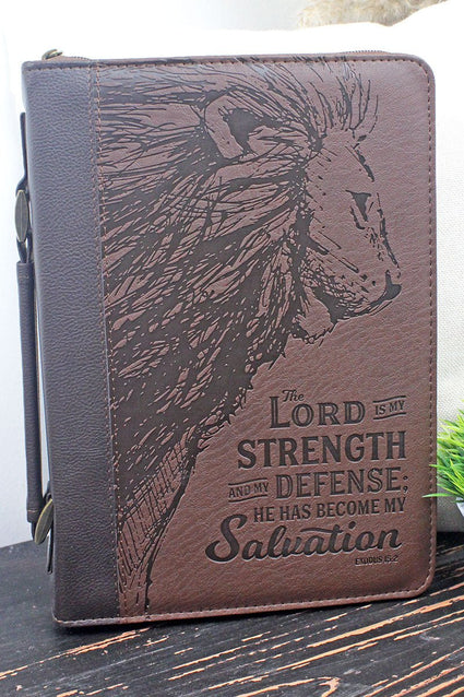 The Lord is my Strength Bible Cover